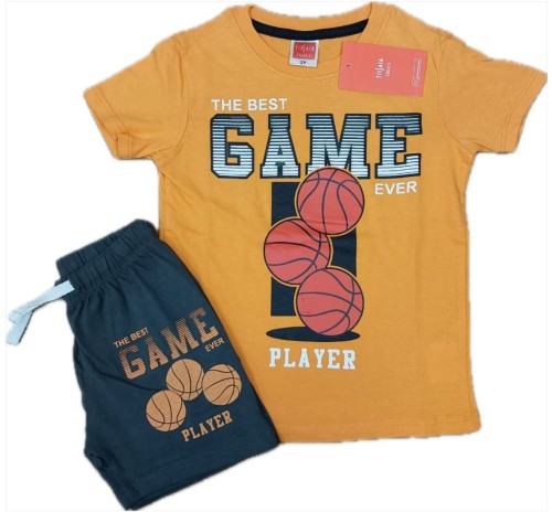 4-8 years old baby boy t-shirt set