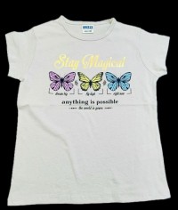 Girls T-shirt with thoughtful printing