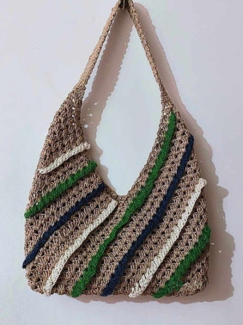 Jute Made Fashionable Ladies Handbag