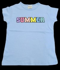 Girls T-shirt with thoughtful printing